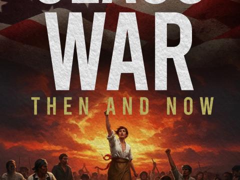 Book cover depicting revolutionary fighters
